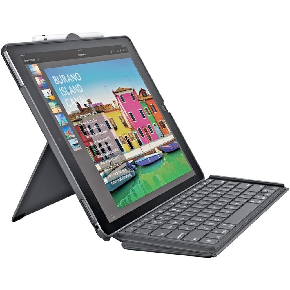 Logitech iPad Pro 12.9 in. Slim Combo Detachable Wireless Keyboard Case - NIB